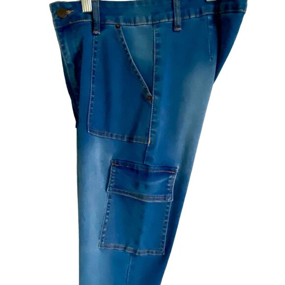 Vince Blue Co Size 5 Stretchy Jeans with Side Pockets NEW - Picture 6 of 9